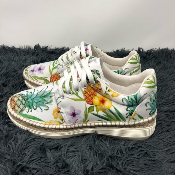 FREE PEOPLE JACKSON PINEAPPLE ESPADRILLE SNEAKER - Picture 5 of 8